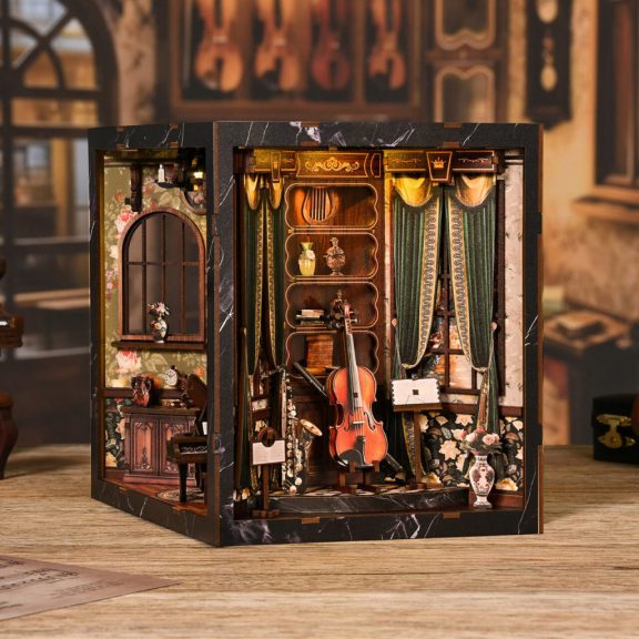 Zene-szoba DIY miniatűr ház Zene-szoba DIY miniatűr ház