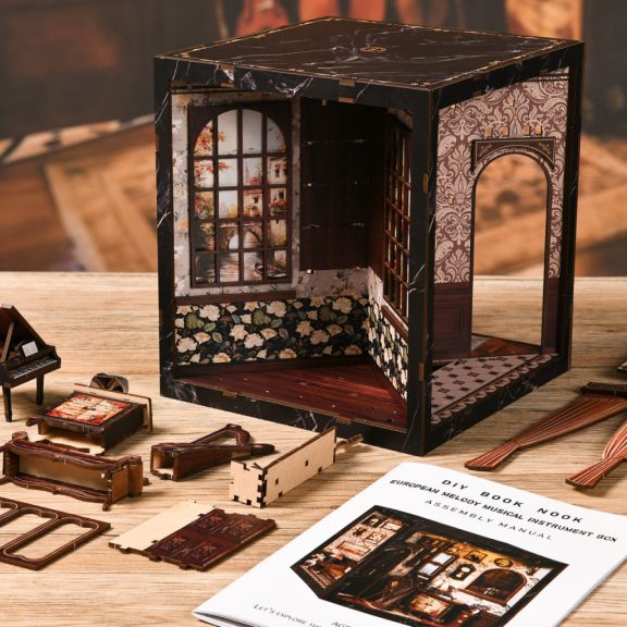Zene-szoba DIY miniatűr ház Zene-szoba DIY miniatűr ház