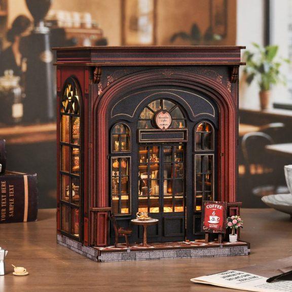 Hangulatos kávézó DIY miniatűr ház Hangulatos kávézó DIY miniatűr ház