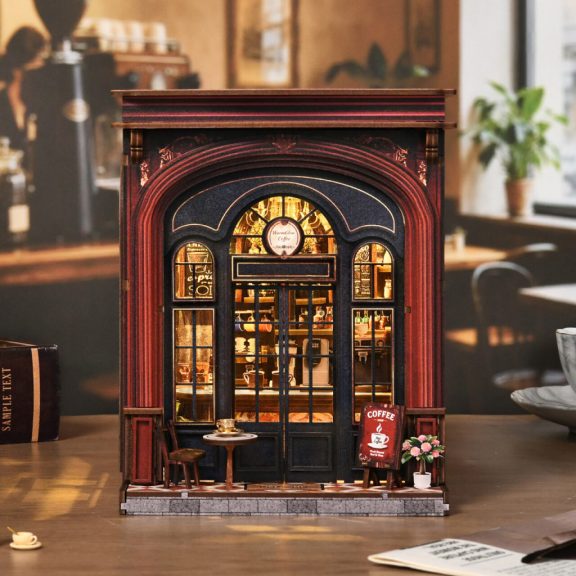Hangulatos kávézó DIY miniatűr ház Hangulatos kávézó DIY miniatűr ház