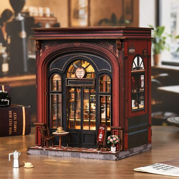 Hangulatos kávézó DIY miniatűr ház Hangulatos kávézó DIY miniatűr ház