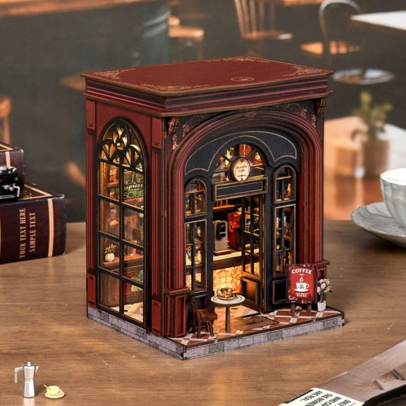 Hangulatos kávézó DIY miniatűr ház Hangulatos kávézó DIY miniatűr ház