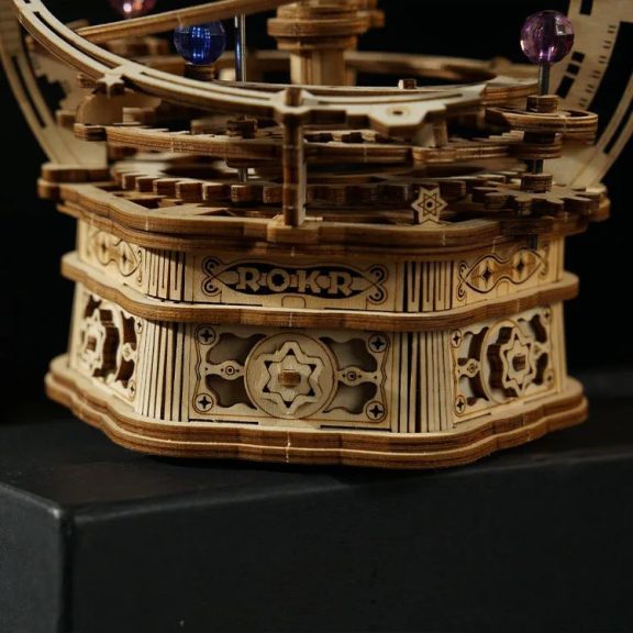 Mechanikus planetárium music box 3D Puzzle