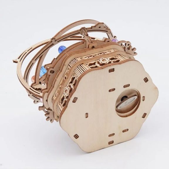 Mechanikus planetárium music box 3D Puzzle