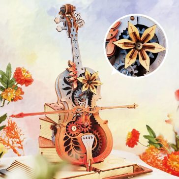 Gyönyörű álmok szimfóniája music box 3D Puzzle
