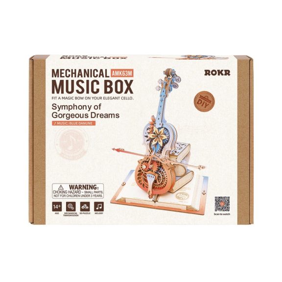 Gyönyörű álmok szimfóniája music box 3D Puzzle Gyönyörű álmok szimfóniája music box 3D Puzzle