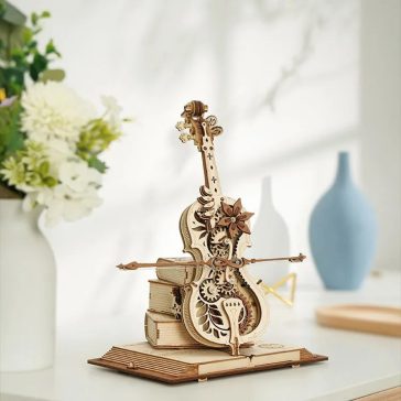 Varázslatos cselló music box 3D Puzzle
