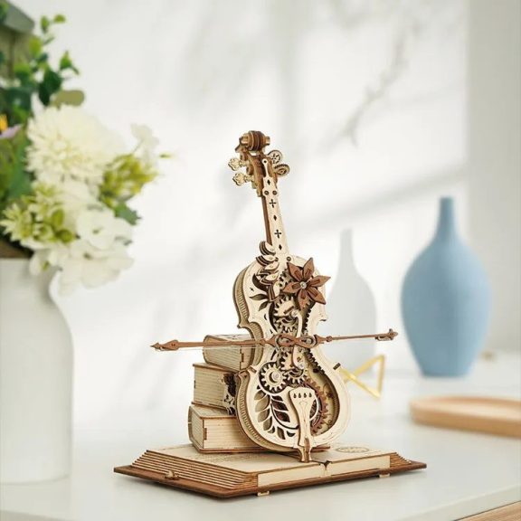 Varázslatos cselló music box 3D Puzzle Varázslatos cselló music box 3D Puzzle