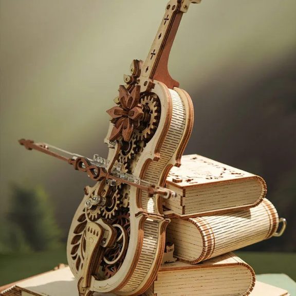 Varázslatos cselló music box 3D Puzzle Varázslatos cselló music box 3D Puzzle