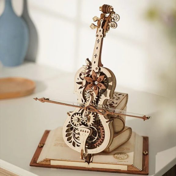 Varázslatos cselló music box 3D Puzzle Varázslatos cselló music box 3D Puzzle
