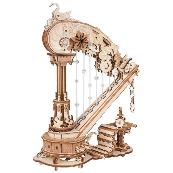 Varázslatos Hárfa music box 3D Puzzle Varázslatos Hárfa music box 3D Puzzle