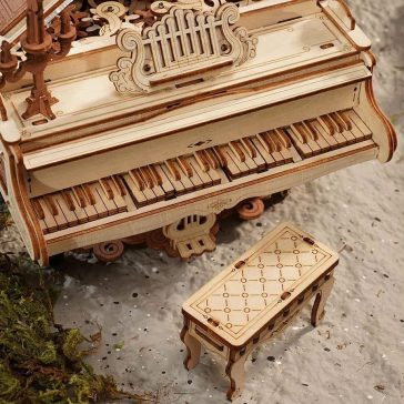 Varázslatos zongora music box 3D Puzzle