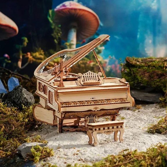 Varázslatos zongora music box 3D Puzzle Varázslatos zongora music box 3D Puzzle