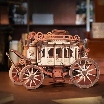 Postakocsi music box 3D Puzzle