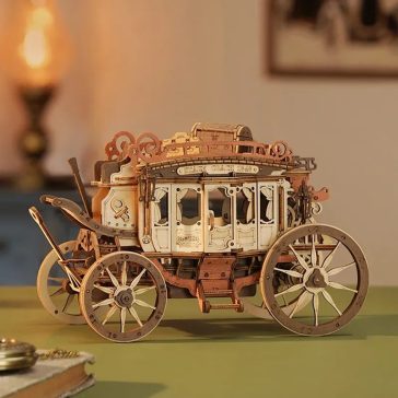 Postakocsi music box 3D Puzzle