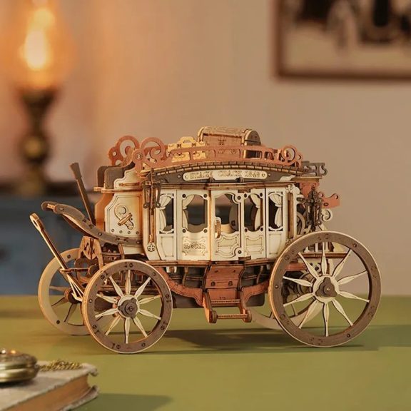 Postakocsi music box 3D Puzzle