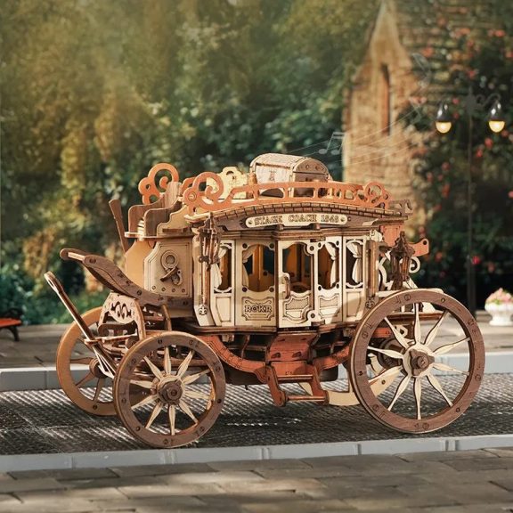Postakocsi music box 3D Puzzle