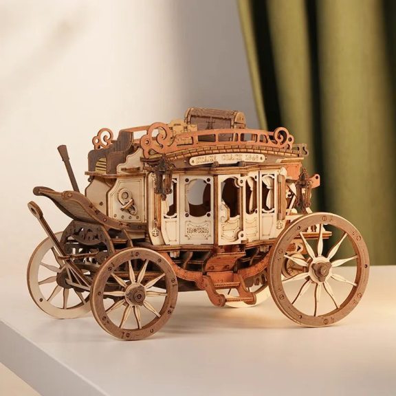 Postakocsi music box 3D Puzzle