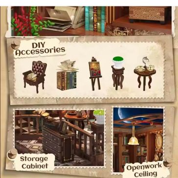 Hangulatos nappali DIY miniatűr ház