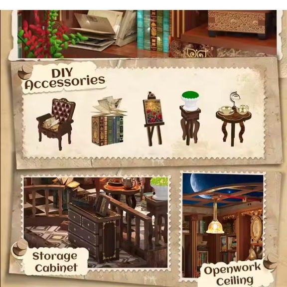 Hangulatos nappali DIY miniatűr ház Hangulatos nappali DIY miniatűr ház