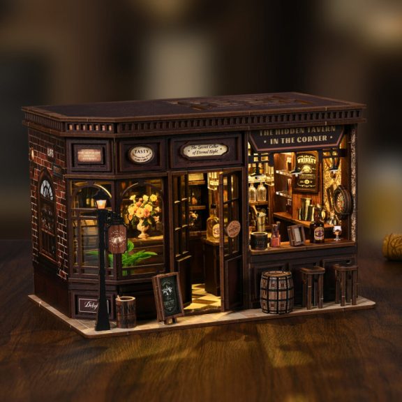 Sarok kocsma DIY miniatűr ház Sarok kocsma DIY miniatűr ház