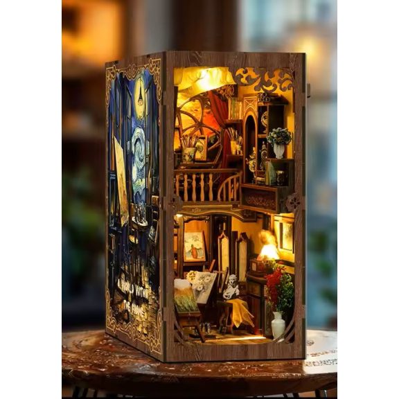 Van Gogh nyomában Könyvtámasz 3D modell Van Gogh nyomában Könyvtámasz 3D modell