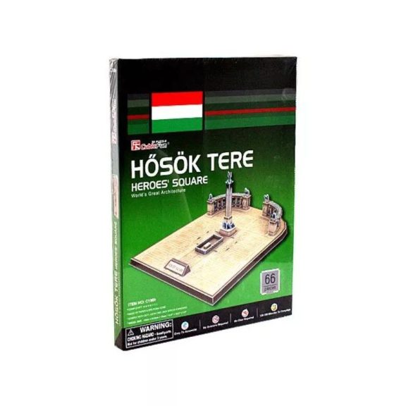 Hősök tere 3D puzzle CubicFun