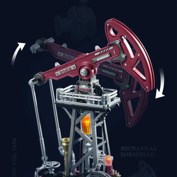 Olajfúró torony 3D Puzzle Mechanikus Olajfúró torony 3D Puzzle Mechanikus