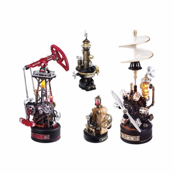Olajfúró torony 3D Puzzle Mechanikus Olajfúró torony 3D Puzzle Mechanikus