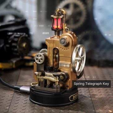 Morse-távíró 3D Puzzle Mechanikus