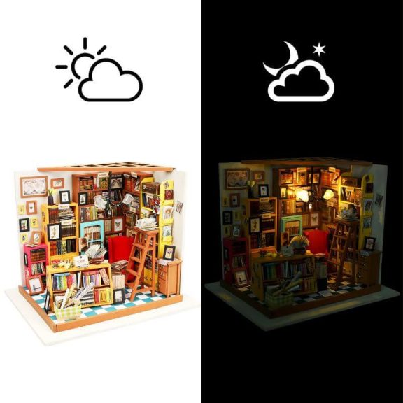DIY Miniatűr ház - Sam dolgozószobája DIY Miniatűr ház - Sam dolgozószobája