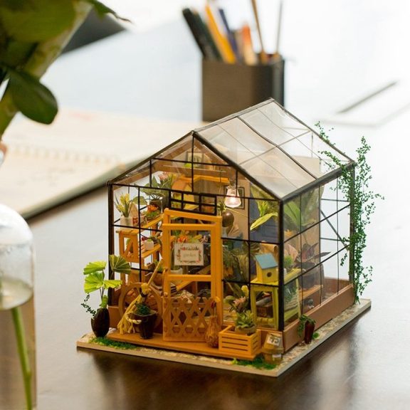 DIY Miniatűr ház - Cathy növényháza DIY Miniatűr ház - Cathy növényháza