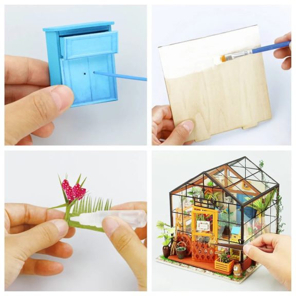 DIY Miniatűr ház - Cathy növényháza DIY Miniatűr ház - Cathy növényháza