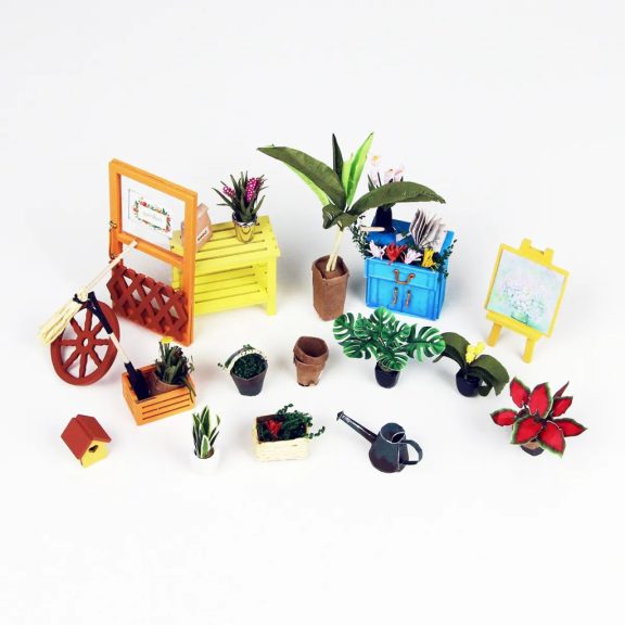 DIY Miniatűr ház - Cathy növényháza DIY Miniatűr ház - Cathy növényháza