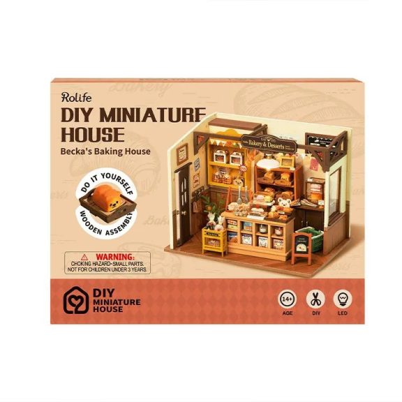DIY Miniatűr ház - Becka péksége DIY Miniatűr ház - Becka péksége
