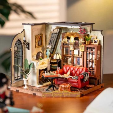 DIY Miniatűr ház - Catherine nappalija