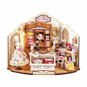 DIY Miniatűr ház - Elsa szabósága