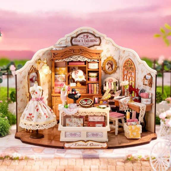 DIY Miniatűr ház - Elsa szabósága DIY Miniatűr ház - Elsa szabósága