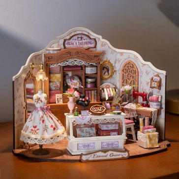DIY Miniatűr ház - Elsa szabósága