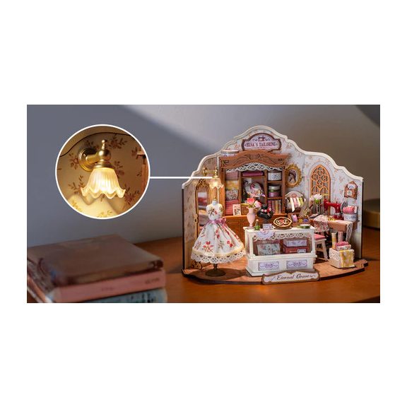 DIY Miniatűr ház - Elsa szabósága DIY Miniatűr ház - Elsa szabósága
