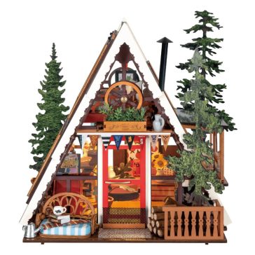 DIY Miniatűr ház A-FRAME faház