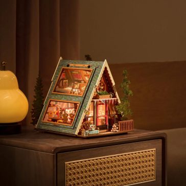DIY Miniatűr ház A-FRAME faház