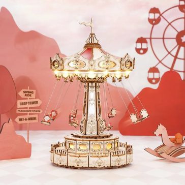 Varázslatos körhinta mechanikus music box