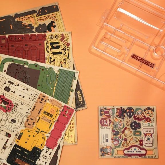 Álomajándék Gyár 3D Puzzle mechanikus Álomajándék Gyár 3D Puzzle mechanikus