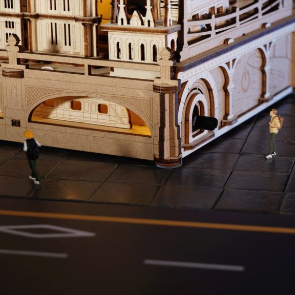 Londoni utazás golyópálya 3D Puzzle Londoni utazás golyópálya 3D Puzzle