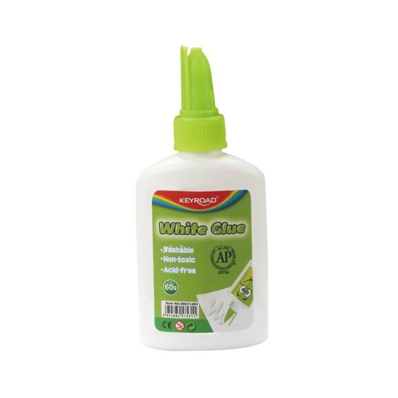 Keyroad fehér folyékony ragasztó 60 g Keyroad fehér folyékony ragasztó 60 g