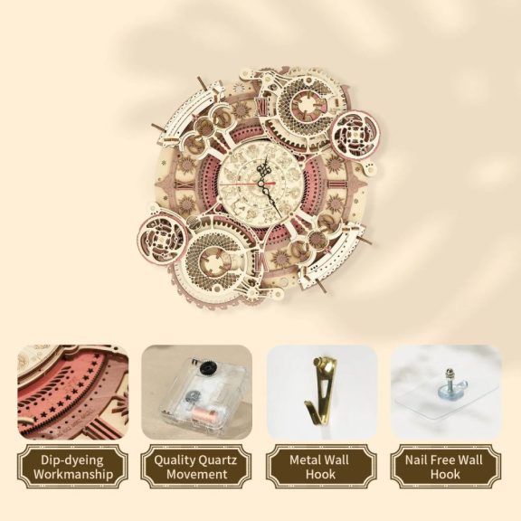 Zodiákus falióra 3D Puzzle Zodiákus falióra 3D Puzzle