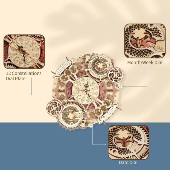 Zodiákus falióra 3D Puzzle Zodiákus falióra 3D Puzzle