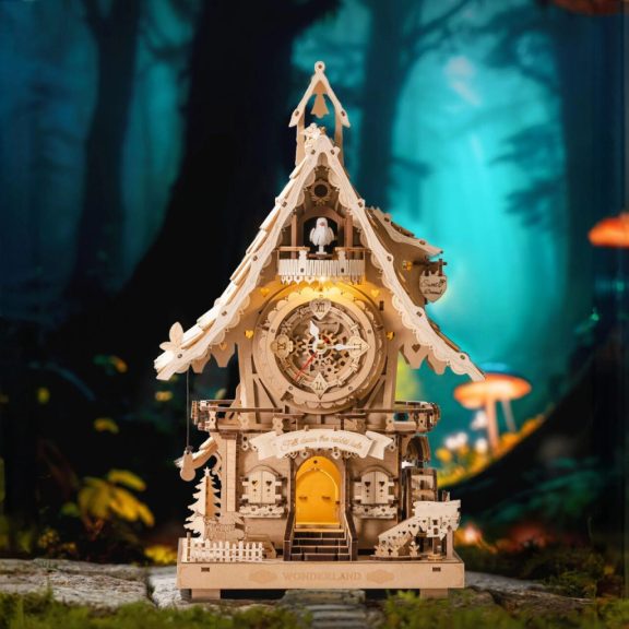 Kakukkos óra 3D Puzzle mechanikus