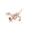 Velociraptor mechanikus 3D Puzzle